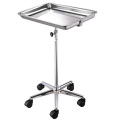 Height Adjustable Stainless Steel Surgical Instrument Medical Trolley Surgical Tables